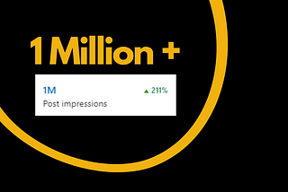 How I Got 1 Million Organic Impressions in 30 Days for My Linkedin Page?