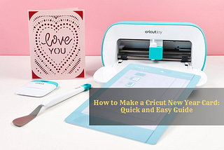 Cricut New Year card