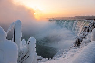 Slipping and Sliding in Niagara Falls