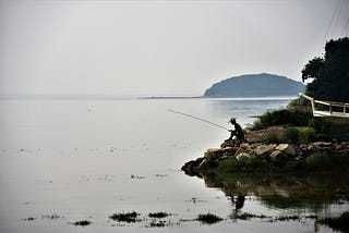 Fishing on Lake Mead