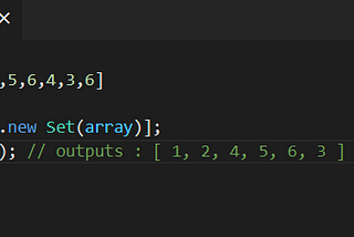 How to get Unique Values from array in JavaScript