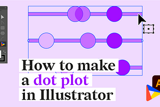 How to make a dot plot in Adobe Illustrator with Datylon for Illustrator chart maker plug-in.