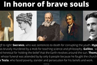In Defense of Brave Souls: The Importance of Individual Thought in a World That Values Conformity