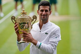 Winning strategies of Novak Djokovic