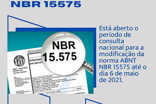 Consulta nacional ABNT NBR 15.575: quais são as propostas para desempenho acústico?