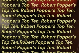 Council Meeting Memo #080 — Robert Popper’s Top 10 for 2023