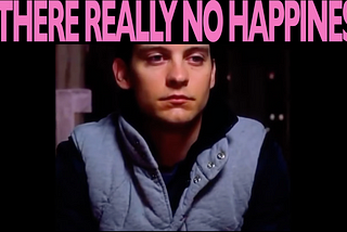 Is There No Happiness When You Grow Up?