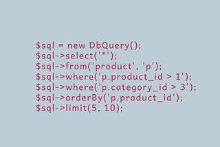 Write tidy Select and Join SQL Queries in PHP