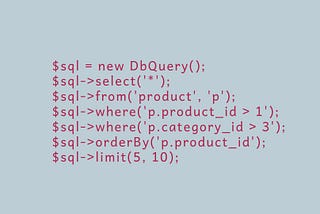 Write tidy Select and Join SQL Queries in PHP