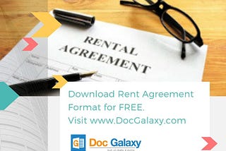 Download Rent Agreement Format Free