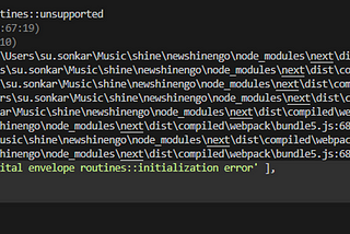 Fixing ERR_OSSL_EVP_UNSUPPORTED error on NodeJs 17