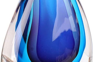 Yao Yuan Hand-Blown Glass Sculpture: A Beautiful Murano-Style Art Piece