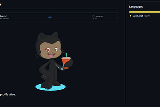 Keep your profile alive with GitHub Actions.