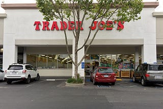 Our trip to Trader Joe’s: Two Views