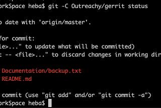 Run git from any directory: git -C Vs --git-dir