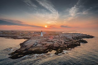 Peggy’s Cove Lighthouse, Nova Scoita