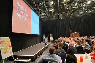 Speaking at The MHCLG
Digital Away Day