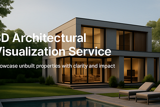 3D Architectural Visualization Service