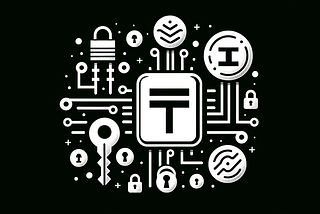 Trezor Wallet with locks and keys