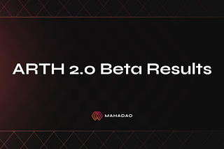 ARTH 2.0 Beta Testing Results and Rewards