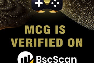 MCG is verified on BscScan