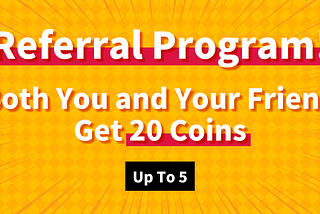 Referral Program is Available Now!