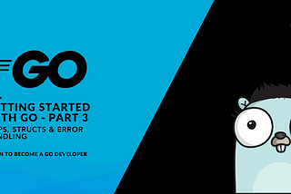 Getting Started with Go — Maps, Structs, Error Handling, Logging & Testing