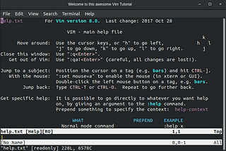 An in-depth guide to Vim!