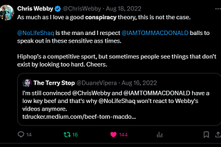 Chris Webby Creates His Own Throne!!