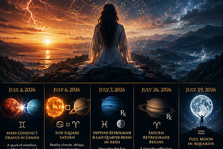 The Week the Universe Asked Us to Grow: Why July 4–29, 2026 May Feel Like a Turning Point