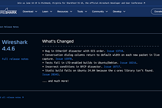 Dynamic Release Notes and a Search Functionality for Sample Capture Files