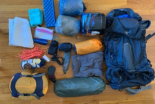 Backpacking in Grand Teton NP: Gear List