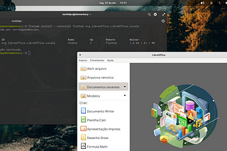 Use LibreOffice flatpak in your language