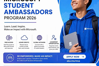 Microsoft Student Ambassadors Program