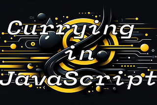 cover art containing the text “Currying in JavaScript”