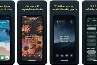 Motivation — Quotes Daily App, See Motivational Quotes in Beautiful Widgets on iPhone