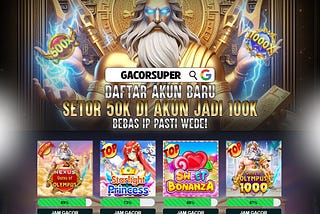 Gacorsuper | Link Slot Pragmatic Gacor Anti Rungkat Starlight Princess X1000