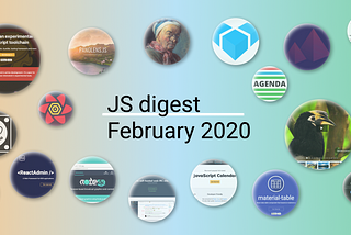 30 most popular JavaScript repositories on GitHub in February 2020