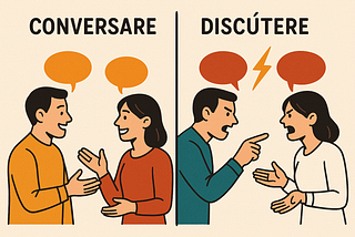 Conversare vs Discutere