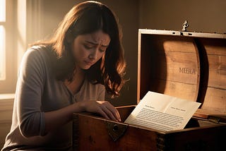 The unfinished letter of a Mother…