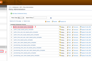 Application Authorization using WSO2 Identity Server — 2 — Using Template Policies