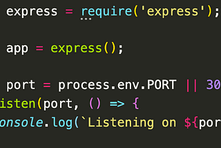 Building A Basic Node Backend