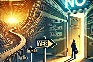 The “no” you’re afraid of could lead to the “yes” that changes your life