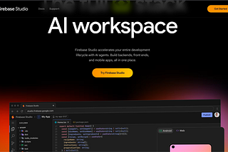 Update your app with Gemini in Firebase Studio