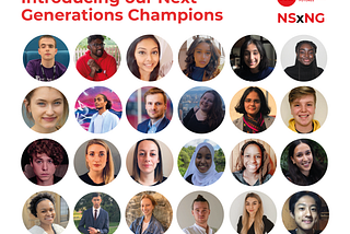 Introducing our Next Generations Champions