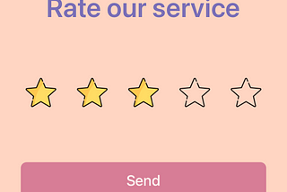 How to programmatically create a Rating Star View ⭐️ without libraries Swift 5 iOS + [Bonus…