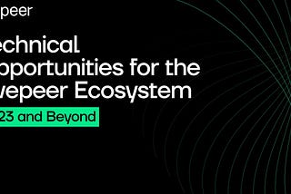 Technical Opportunities for the Livepeer Ecosystem