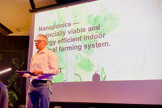 Nanoponics was selected as 1 of 7 companies to pitch at the Norrsken Showcase!