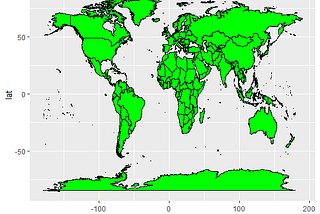 Beautiful Mapping with R (Extracting the Kenyan Map from the World Map) — Part 2