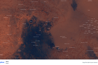 Cartography and Perseverance through Mapping Mars